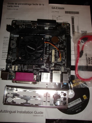 Placa de baza Gigabyte mini iTX GA-E3000N AMD E2 15W TDP noua