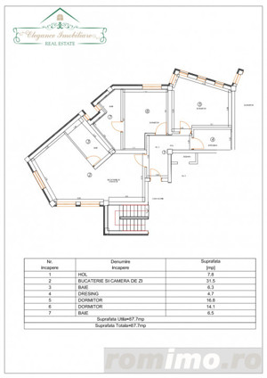 Apartamente Noi cu 3 camere si încălzire în pardoseala, zona Micalaca, Arad - imagine 7