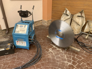 Masina de taiat pereti din beton Tyrolit Masina de taiat beton cu disc - imagine 3