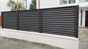 Gard metalic jaluzea | Suruburi ascunse | Targoviste | Model 2025 | - imagine 4