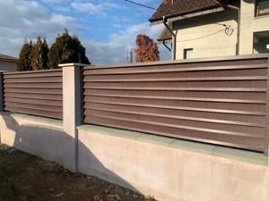 Gard metalic jaluzea | Suruburi ascunse | Pitesti | Model 2026 |  - imagine 4