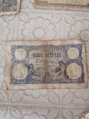 Lot de bancnote romanesti si straine - imagine 2