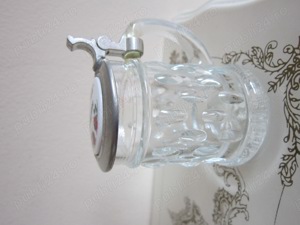 cadour rar Schnapskrugerl pahar shot cu capac colectie Bavaria 1950 - imagine 5