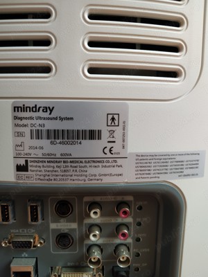 Ecograf Mindray DC-N3 cu sonda cardiaca - imagine 3