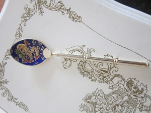 cadou rar Lingurita colectie Suvenir Beijing Dragon China 1980