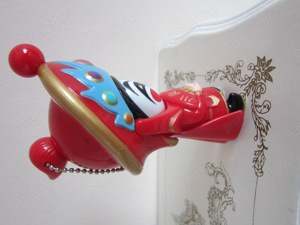 Papusa Figurina Peking Opera cu 4 masti originala vintage colectie China 1980 - imagine 7