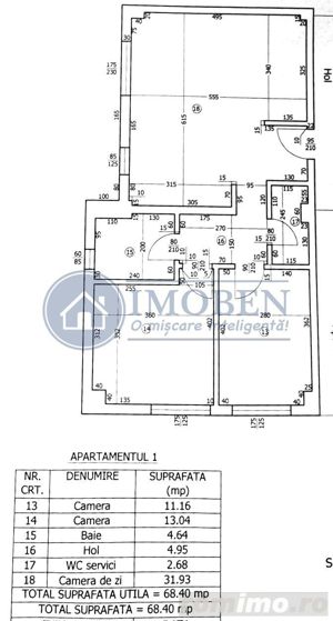 Apartament 3 camere lux bloc nou -parcare -terasa -boxa -Promenada - imagine 8