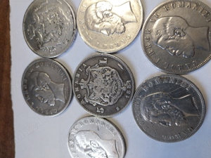 lot monede argint 1881 cu stele si cu margine zimtata - imagine 4