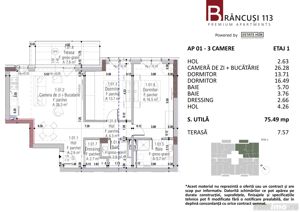 Apartamente premium cu 3 camere pe strada Constantin Brancusi - imagine 5