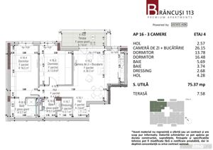 Apartamente premium cu 3 camere pe strada Constantin Brancusi - imagine 17