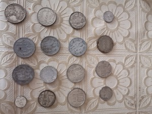 Lot de monede romanesti si straine