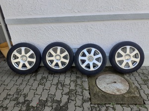 Jante Aliaj Golf 4 cu anvelope vară