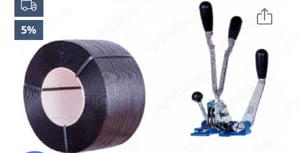 Dispozitiv legat banda pp,banda și capse