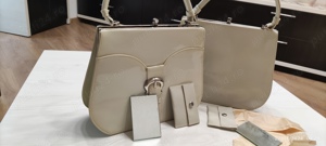 Geantă poșetă de damă retro anii 60 70 originală nouă nefolosită  - imagine 2