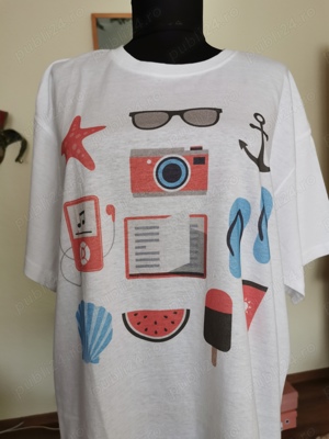 Tricou Fashion Day - nou cu eticheta - bumbac - imagine 2