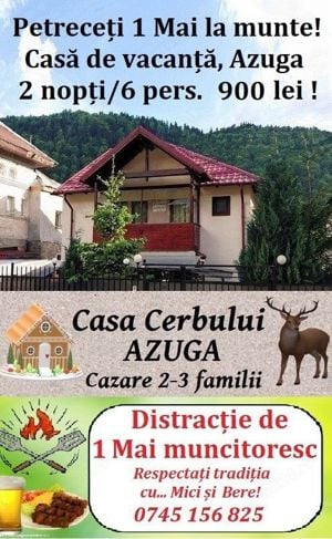 Casa Cerbului  Azuga cazare liniștită, intimă, pt 2-3 familii - imagine 6