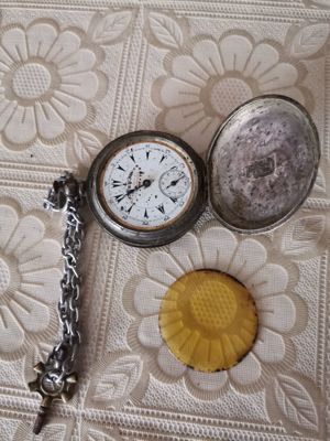 Ceas de buzunar BILLODES din anii 1860-1890 - imagine 7