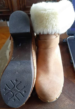 Cizme NOI brand UGG piele naturala intoarsa, blana de miel, marime 37-38, transport gratuit - imagine 4