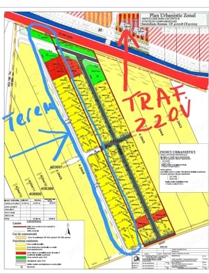 2.32ha Sanmihaiul Roman cu urbanism pt PUZ, la sosea, lângă curent - imagine 1