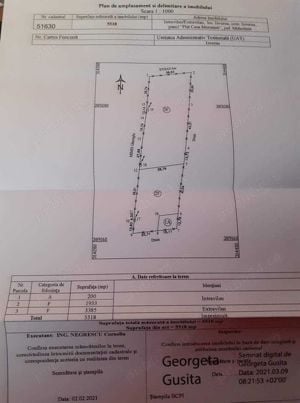 Teren intravilan de vânzare în Isverna, judetul Mehedinți! - imagine 4