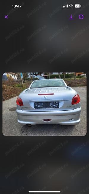 Peugeot 206CC  CABRIO 1,6 - imagine 4
