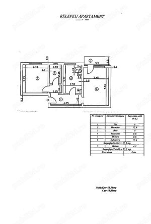 apartament 2 camere Darmanesti bloc 1985 - imagine 8