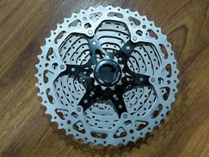Pinioane SUNRACE CSMS8 11 Viteze Silver 11-46T - imagine 3