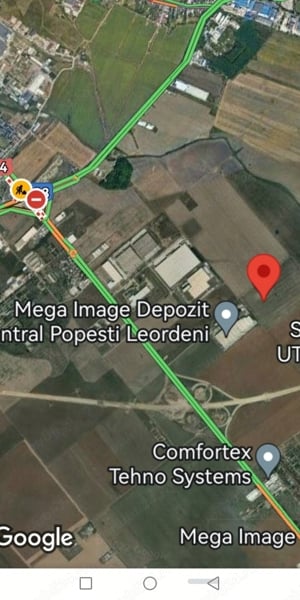 teren popesti leordeni 6 hectare 10 euro metru deschidere 100 metri - imagine 2