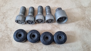 Set prezoane antifurt roti VW T Cross - imagine 4