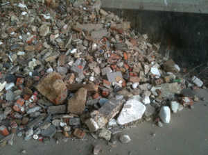 Moloz din constructii