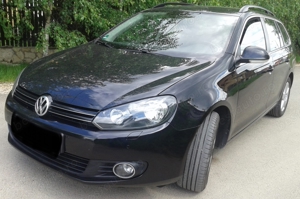 Volkswagen Golf 6 Break 2012 Euro 5 2.0 Tdi Cr Unic Proprietar Stare Perfectă  - imagine 2