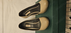 Pantofi piele naturala, toc 12cm, designer Mihaela Glavan, mărime 39 - imagine 7