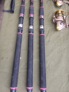 Lansete FL 3.6m cu mulinete 7000 - imagine 2