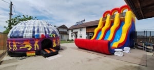 Topogan gonflabil ,castel ,iglu conflabil - imagine 4