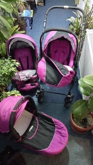 Carucior trei in unul pentru copii Zipp de vanzare, landou, scoica, carucior sport, carucior bebe, 