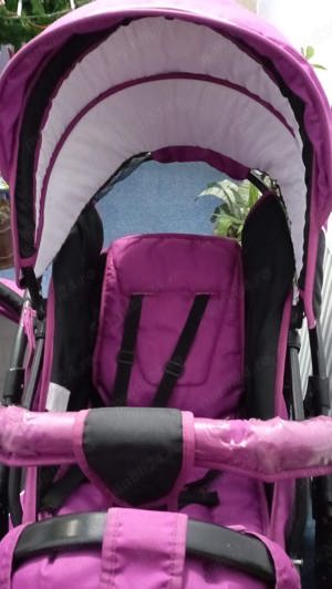 Carucior Zipp 3 in 1   landou, scoica, sport   stare buna - imagine 8