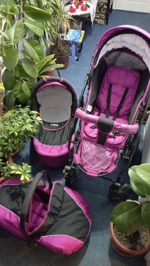 Carucior Zipp 3 in 1   landou, scoica, sport   stare buna - imagine 6