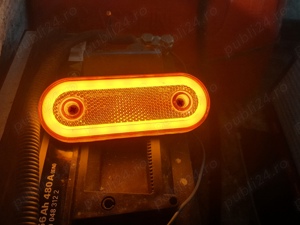 Lampa neon galbena 12v-24v - imagine 2