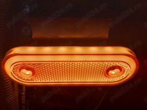 Lampa neon galbena 12v-24v - imagine 4