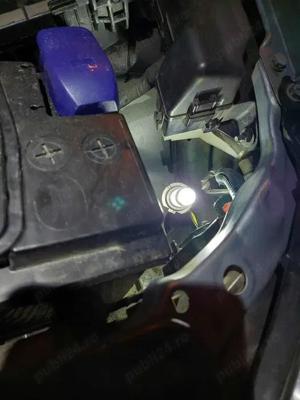 bec auto H7 led lupa galben, alb, ice blue - imagine 5