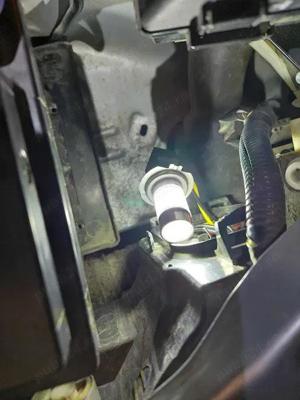 bec auto H7 led lupa galben, alb, ice blue - imagine 4