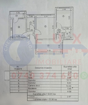 ID 4215 Apartament 4 camere de vanzare *Str. I.L.Caragiale - imagine 10