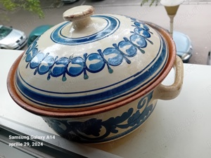 Oală, cratiță, din  ceramică  Volum 3litri  plus