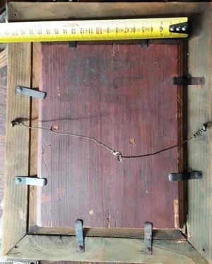 Pictura veche ulei pe lemn-Biedermaier, Michael J. Neder (Viena 1850) - imagine 4