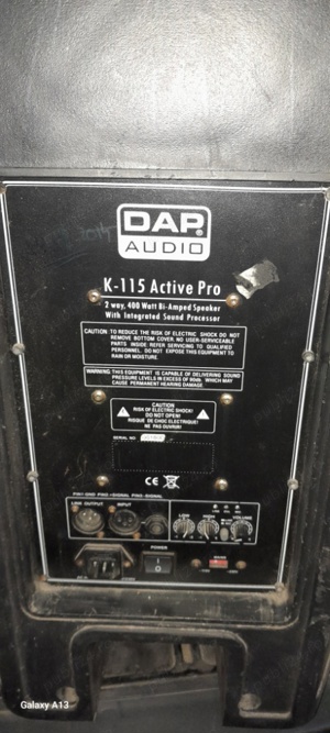 boxe  audio dab audio k -115 - imagine 2