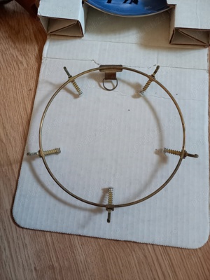 FARFURIE PORTELAN PICTATĂ CANADA ORIGINALA cu SUPORT FIXARE și AMBALAJ SPECIAL TRANSPORT - imagine 5