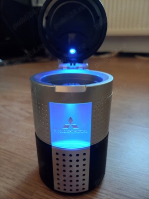 SCRUMIERA SOLARA LED ALBASTRU ORIGINALA MITSUBISHI MOTORS SIGILATA IN AMBALAJ CU FACTURA DE ACHIZITI - imagine 5