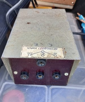 Redresor baterie comunist romanesc masina motoreta 6V-12V-24V Tehnoton AEM pirogravura 220 120 - imagine 7