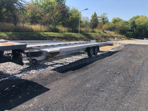 Remorca  platforma transport doua auto 3,5t 8,5 - imagine 7