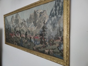 Goblen manual, culori vegetale 162 72cm - imagine 2